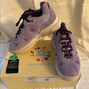 Converse New Golf Le Fleur lavender grey/white asparagus.